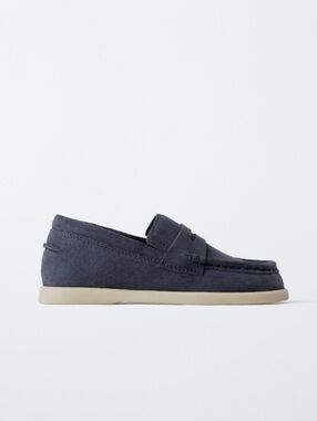 Zara Toddler LEATHER SADDLE LOAFERS